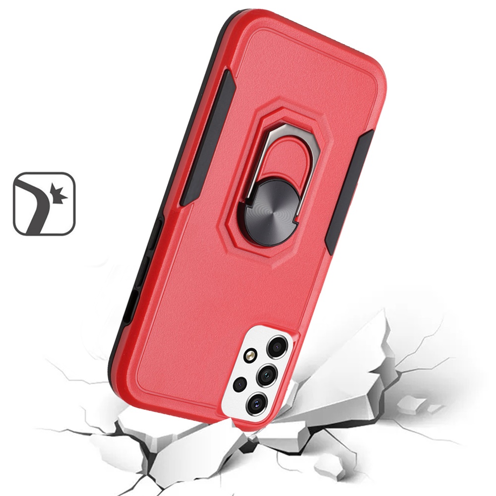 For Samsung Galaxy A53 5G Hybrid Rugged Drop-Proof Armor Ring Stand Case Cover - Picture 24 of 29