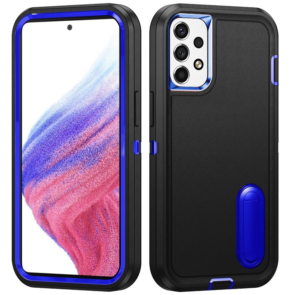 For Samsung Galaxy A53 5G Hybrid Hard PC with Kickstand TPU Rubber Case Cover - Picture 15 of 38