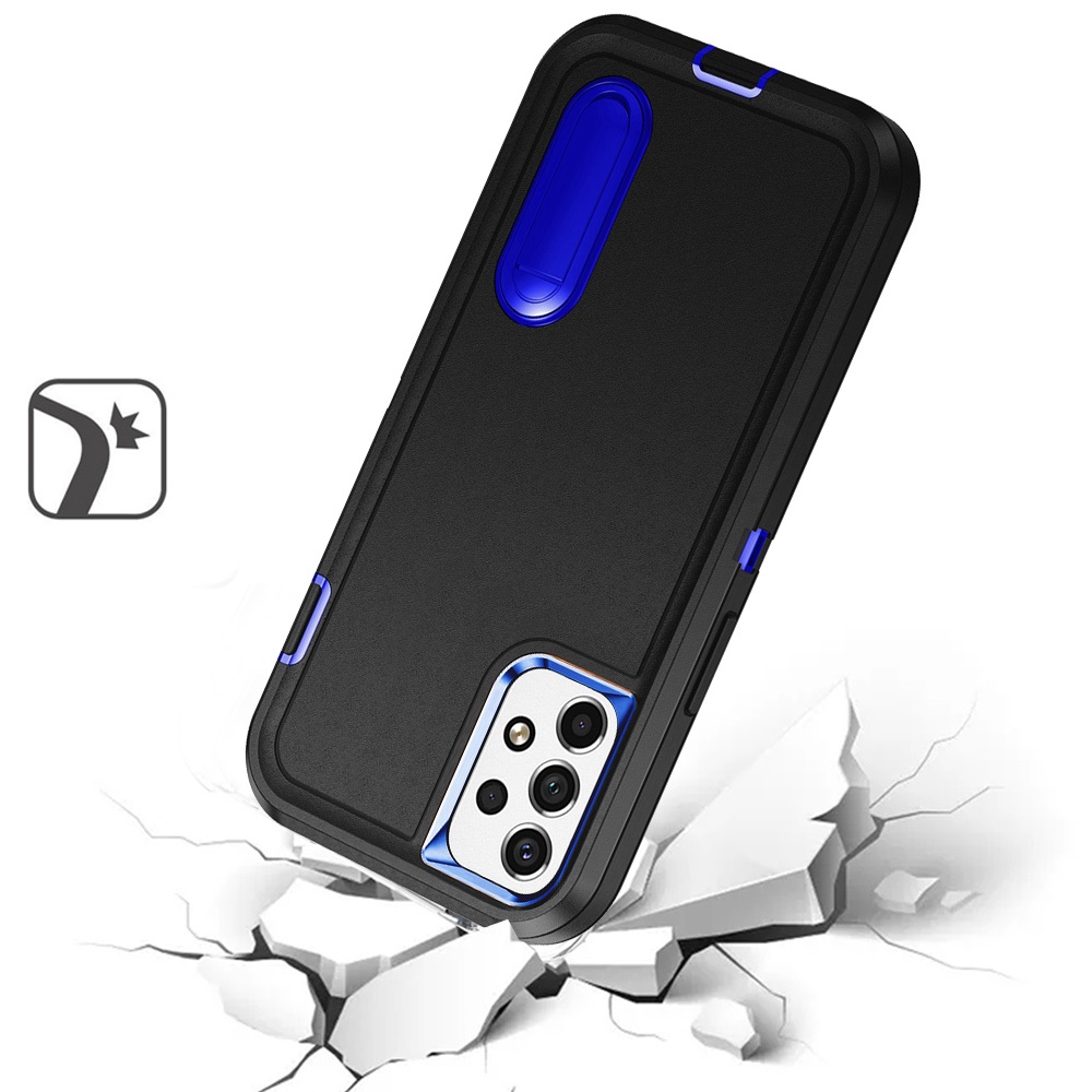 For Samsung Galaxy A53 5G Hybrid Hard PC with Kickstand TPU Rubber Case Cover - Picture 17 of 38