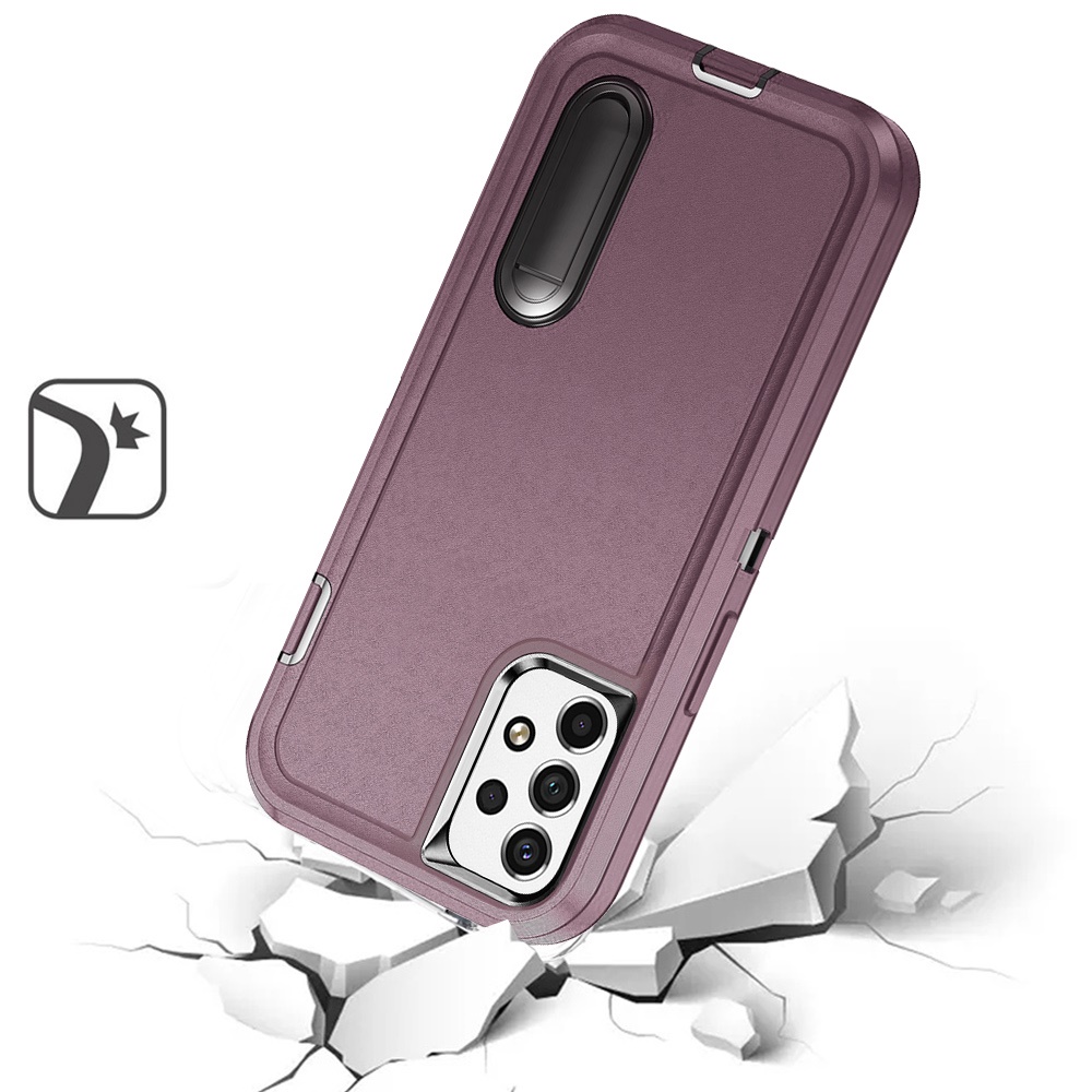 For Samsung Galaxy A53 5G Hybrid Hard PC with Kickstand TPU Rubber Case Cover - Picture 29 of 38