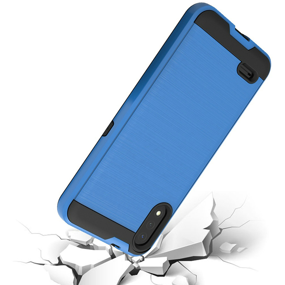 For Samsung Galaxy A73 5G Hybrid Rugged Brushed Dual Layer Shockproof Case Cover - Imagen 25 de 33