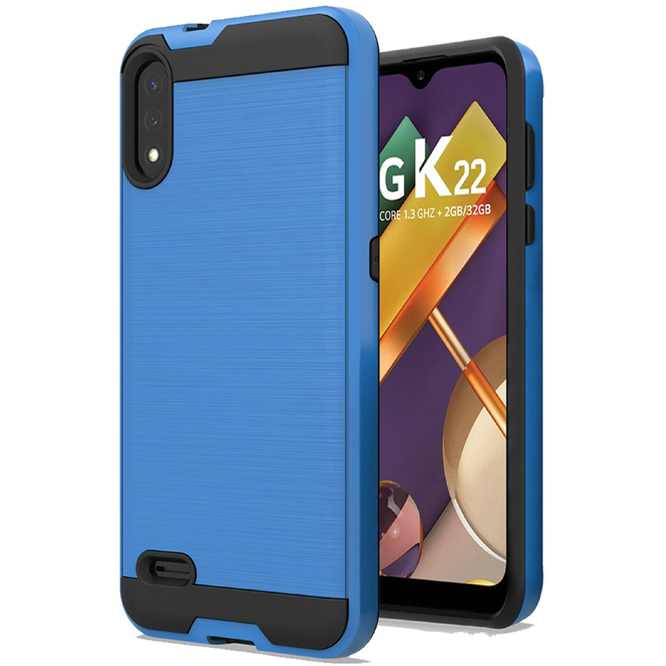 For Samsung Galaxy A73 5G Hybrid Rugged Brushed Dual Layer Shockproof Case Cover - Imagen 24 de 33
