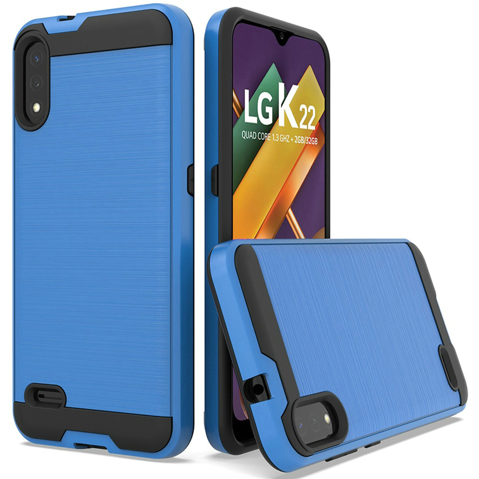 For Samsung Galaxy A73 5G Hybrid Rugged Brushed Dual Layer Shockproof Case Cover - Imagen 23 de 33