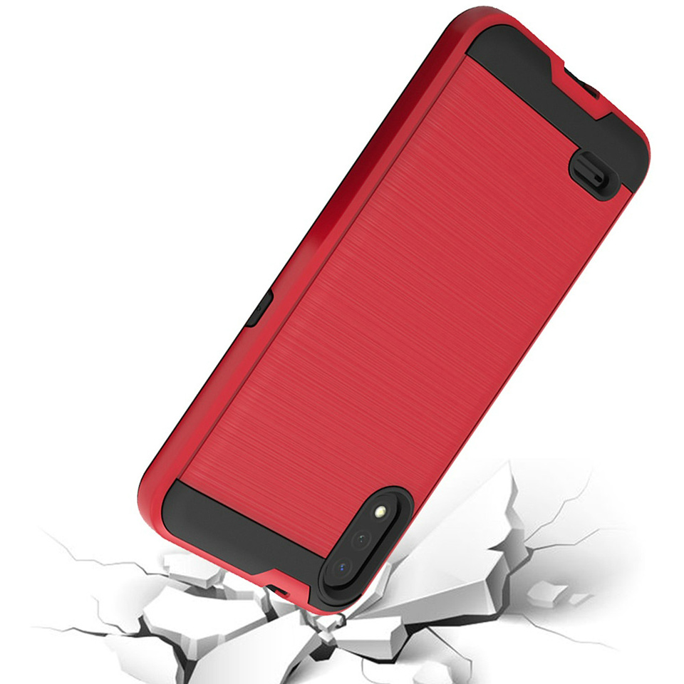 For Samsung Galaxy A73 5G Hybrid Rugged Brushed Dual Layer Shockproof Case Cover - Imagen 33 de 33