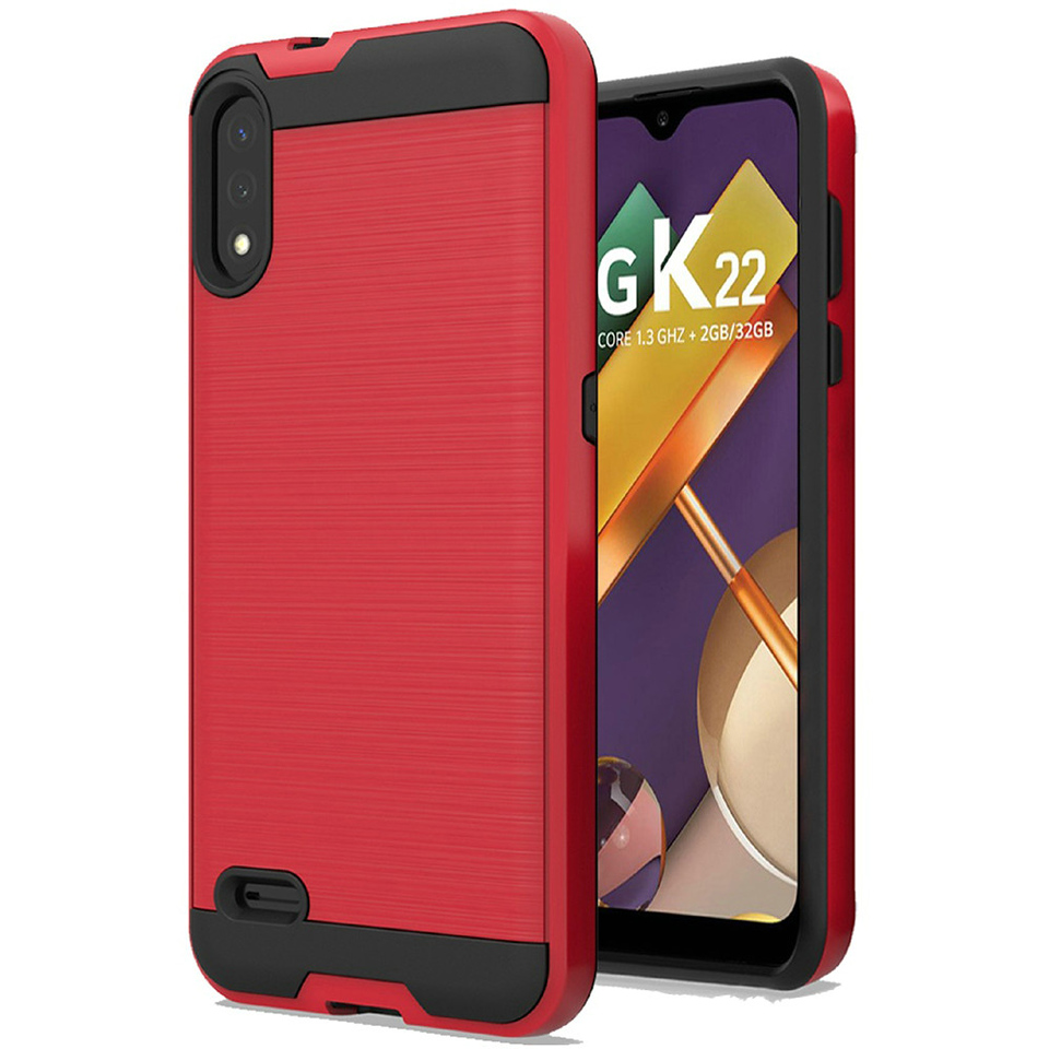 For Samsung Galaxy A73 5G Hybrid Rugged Brushed Dual Layer Shockproof Case Cover - Imagen 32 de 33