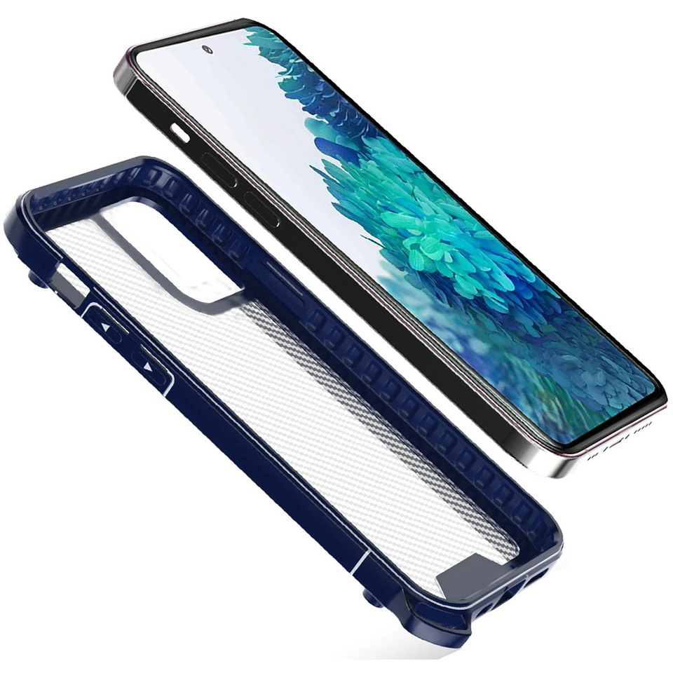 For Samsung Galaxy S21 /Plus Ultra Carbon Fiber Style Shockproof Hybrid Cover - Picture 18 of 31