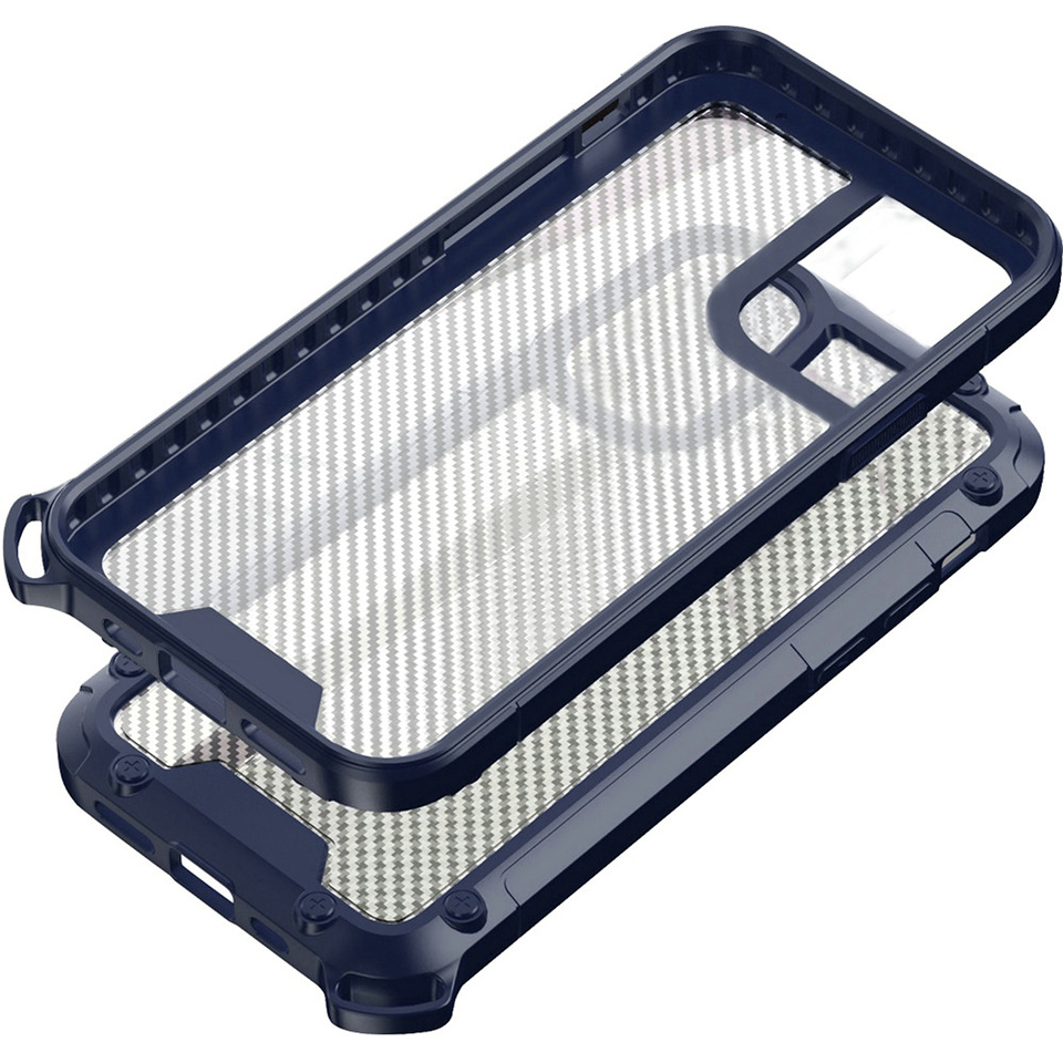 For Samsung Galaxy S21 /Plus Ultra Carbon Fiber Style Shockproof Hybrid Cover - Picture 19 of 31