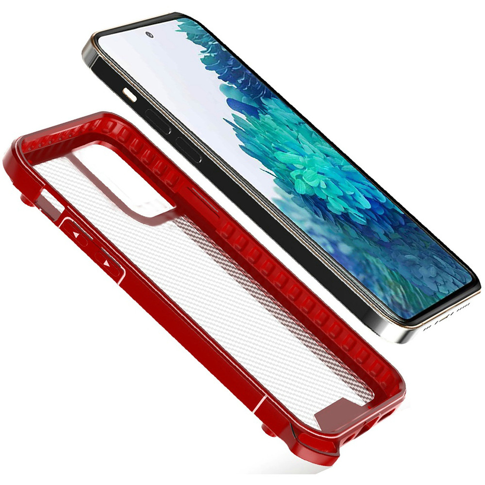 For Samsung Galaxy S21 /Plus Ultra Carbon Fiber Style Shockproof Hybrid Cover - Picture 24 of 31