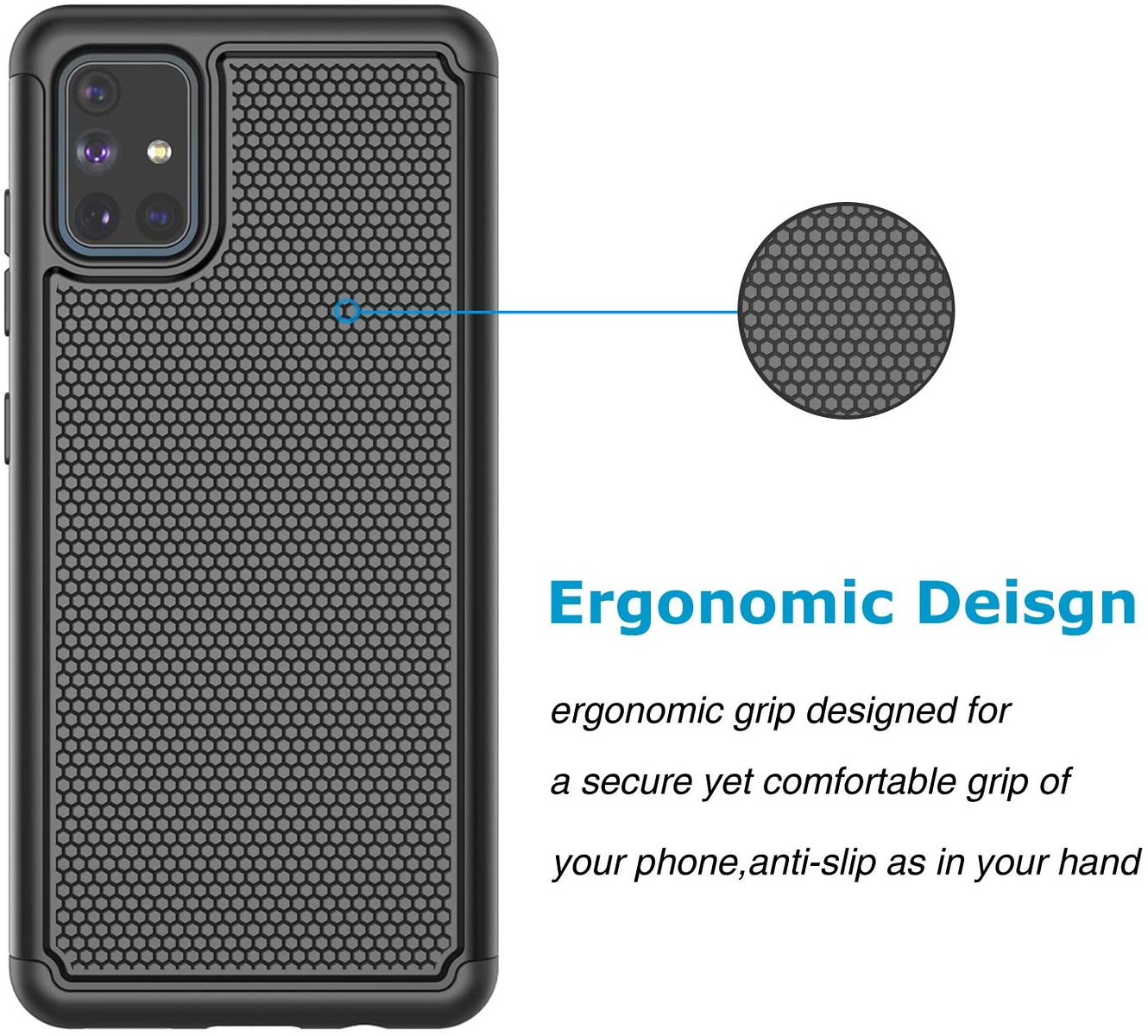 For Samsung Galaxy S21 FE Hybrid Case Shockproof Rugged Silicone DualLayer Cover - Picture 15 of 29