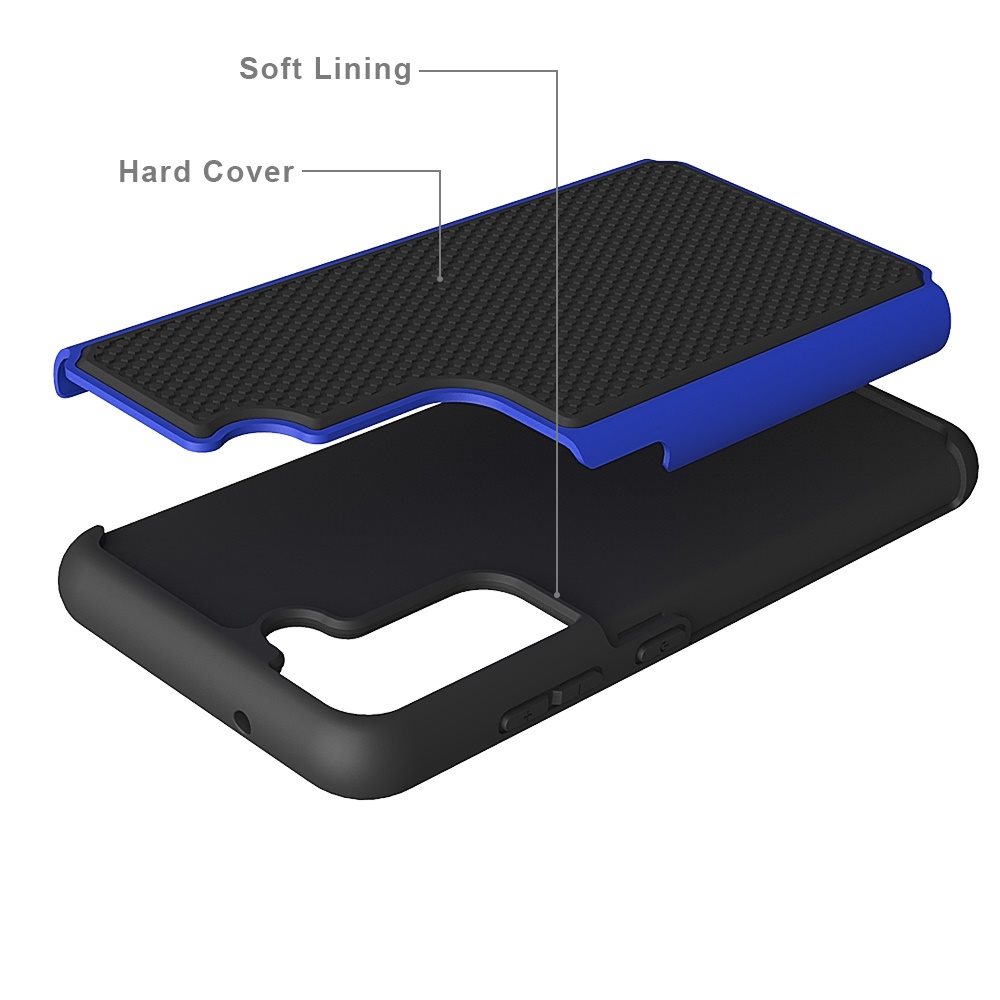 For Samsung Galaxy S21 FE Hybrid Case Shockproof Rugged Silicone DualLayer Cover - Picture 18 of 29