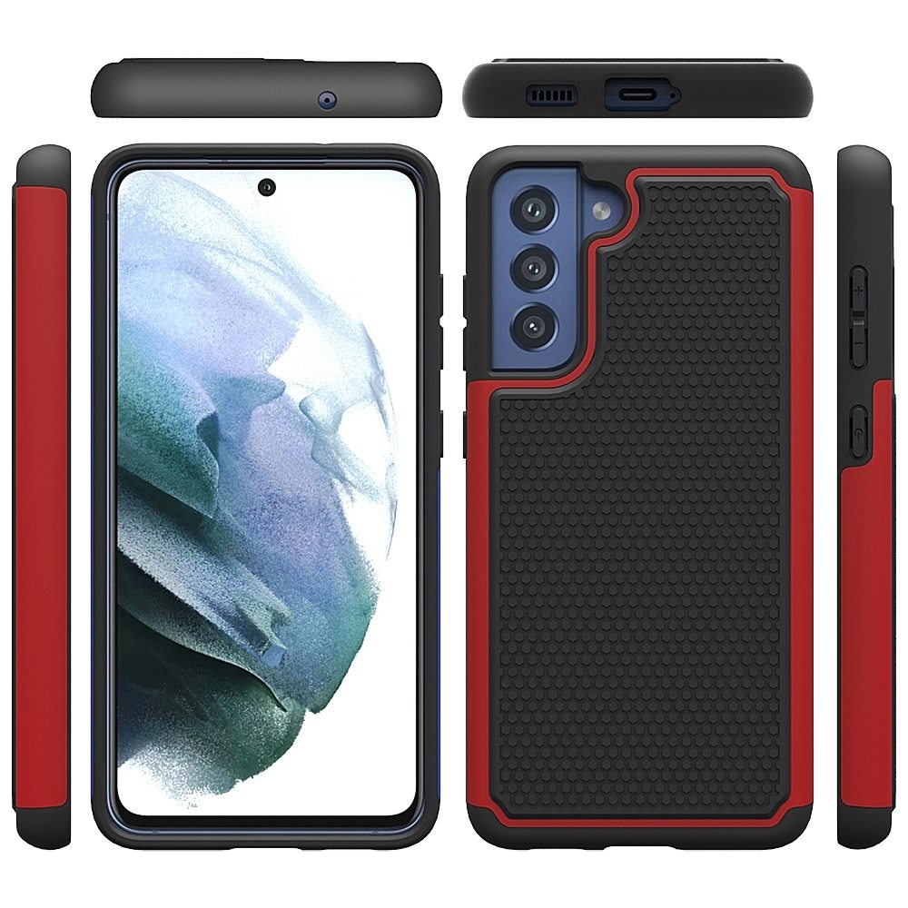 For Samsung Galaxy S21 FE Hybrid Case Shockproof Rugged Silicone DualLayer Cover - Picture 26 of 29