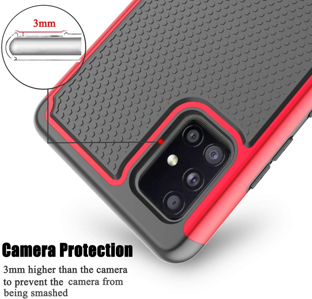 For Samsung Galaxy S21 FE Hybrid Case Shockproof Rugged Silicone DualLayer Cover - Picture 28 of 29