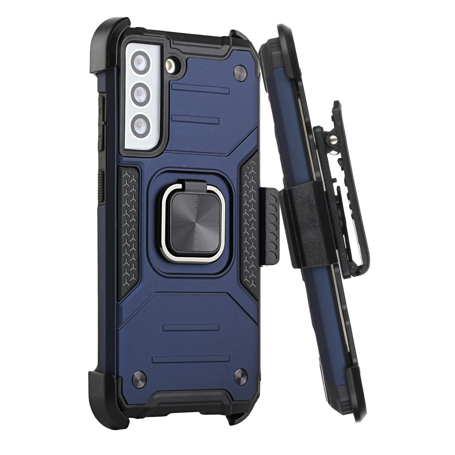 Für Samsung Galaxy S21 FE Fan Edition Holster Armor Hybrid Ring Ständer Hülle Cover - Bild 17 von 25