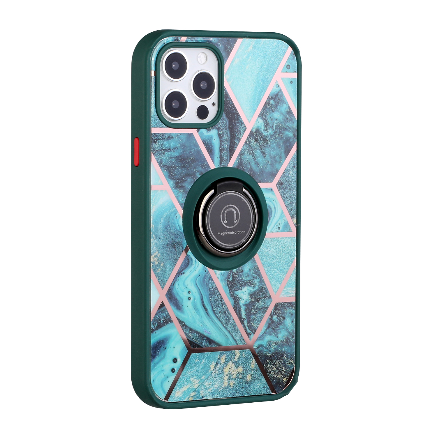 For Samsung Galaxy S21 FE Fan Edition Marble Design Ring Stand Hybrid Case Cover - Picture 83 of 83