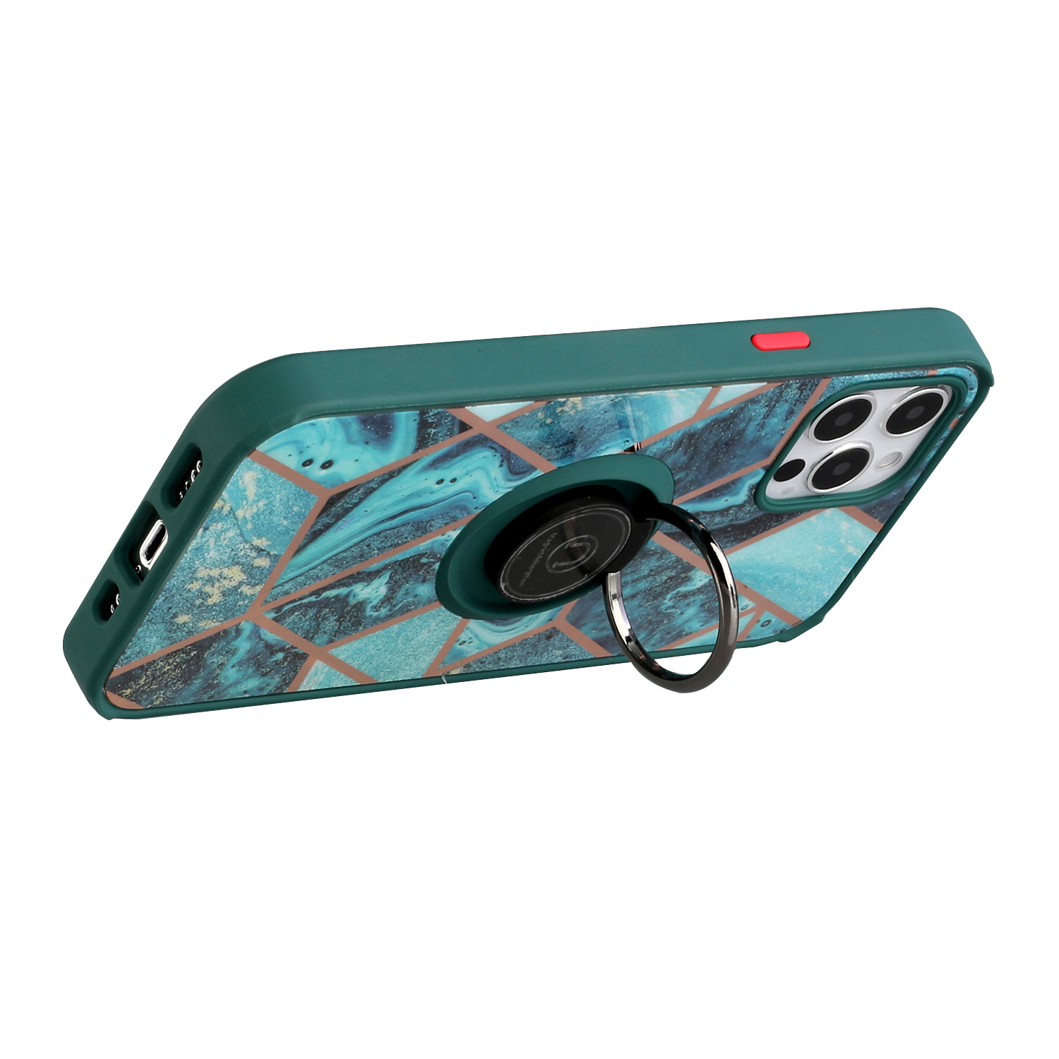 For Samsung Galaxy S21 FE Fan Edition Marble Design Ring Stand Hybrid Case Cover - Picture 82 of 83