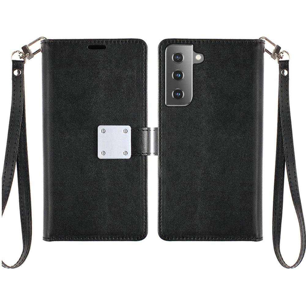 For Samsung Galaxy S21 Plus Wallet Case Leather Card Slot Dual Flip Pouch Cover - Picture 9 of 31