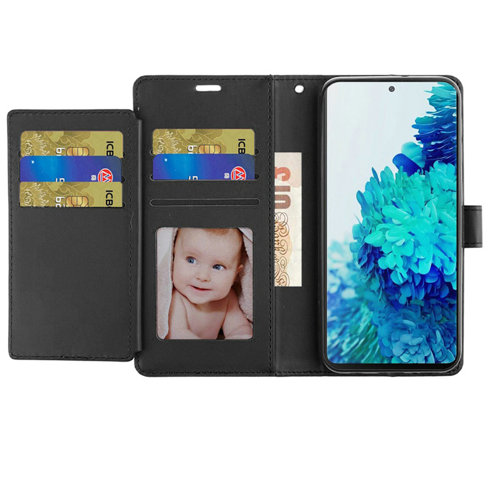 For Samsung Galaxy S21 Plus Wallet Case Leather Card Slot Dual Flip Pouch Cover - Picture 8 of 31