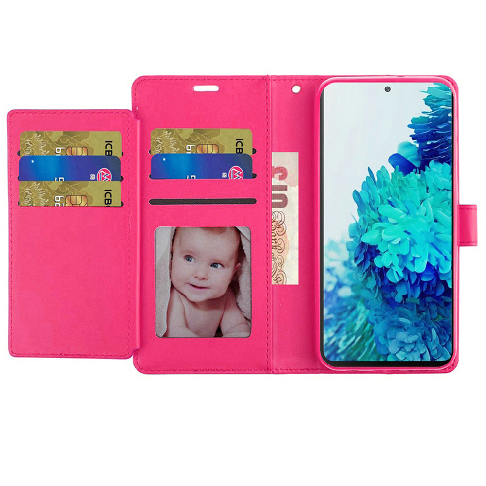 For Samsung Galaxy S21 Plus Wallet Case Leather Card Slot Dual Flip Pouch Cover - Picture 22 of 31