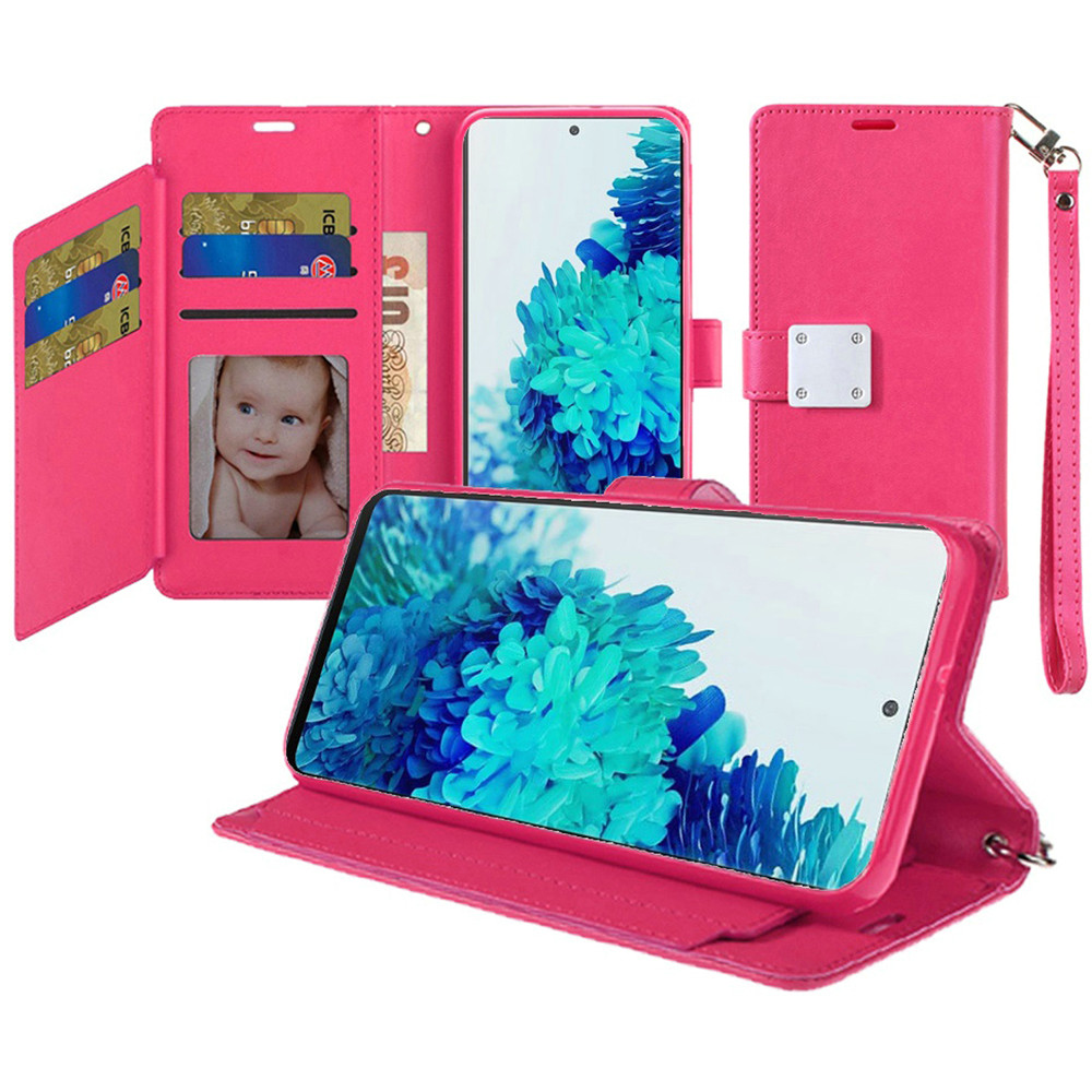 For Samsung Galaxy S21 Plus Wallet Case Leather Card Slot Dual Flip Pouch Cover - Picture 24 of 31