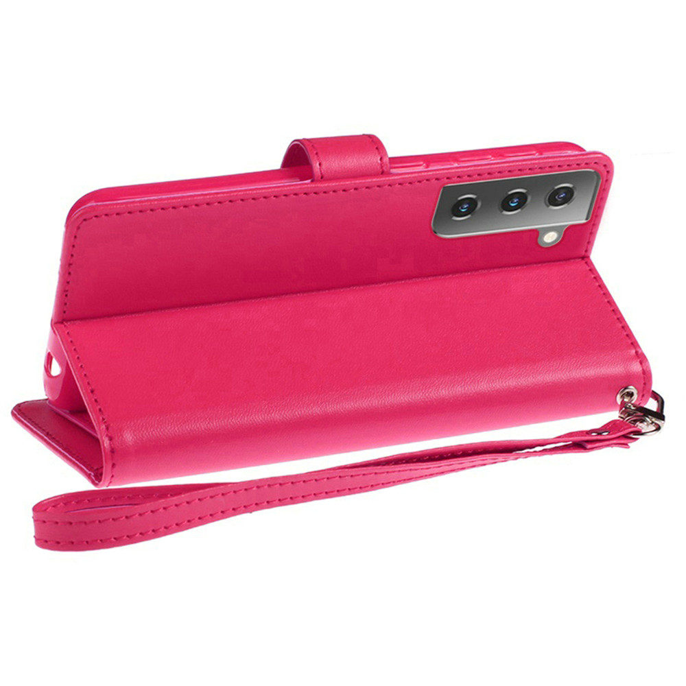 For Samsung Galaxy S21 Plus Wallet Case Leather Card Slot Dual Flip Pouch Cover - Picture 23 of 31
