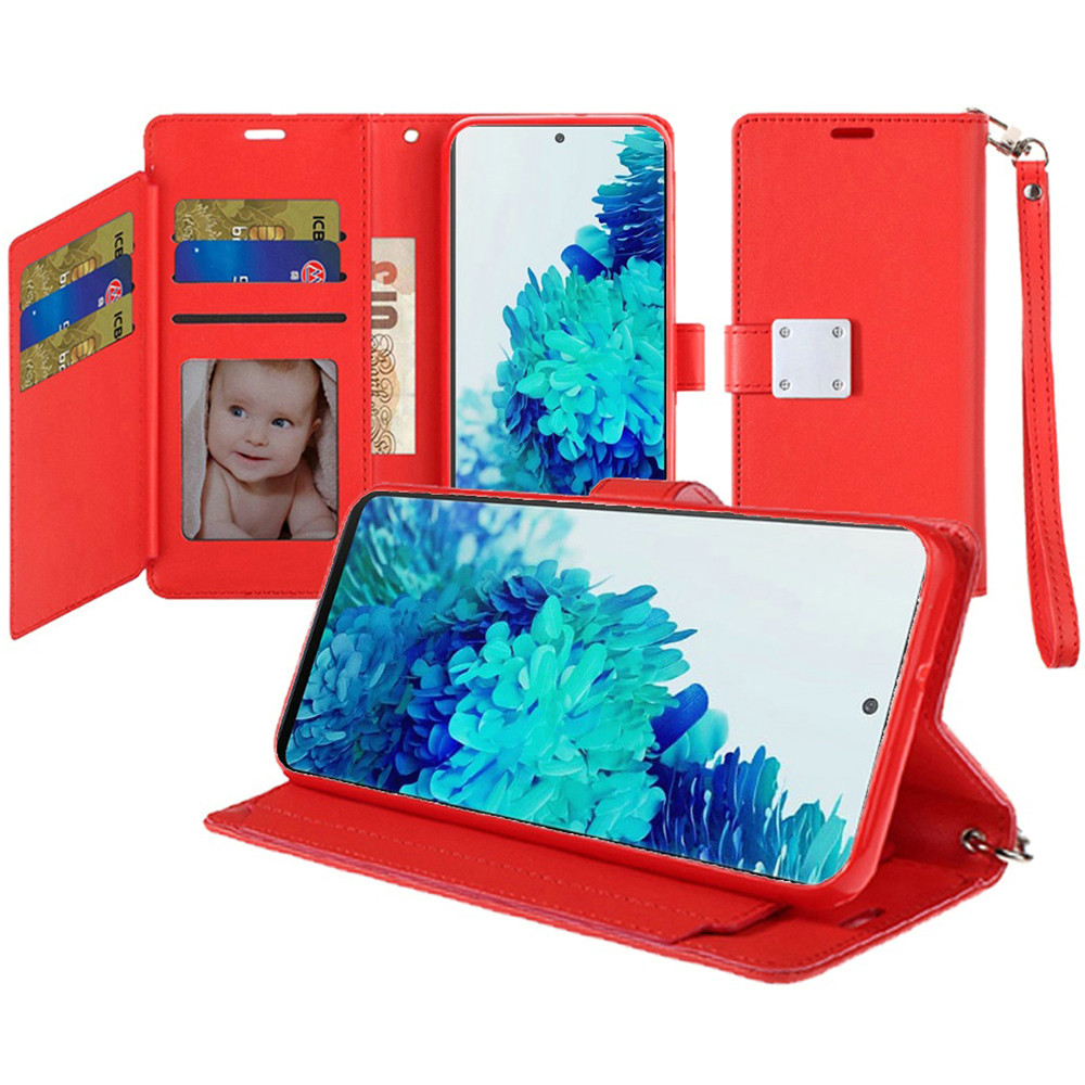 For Samsung Galaxy S21 Plus Wallet Case Leather Card Slot Dual Flip Pouch Cover - Picture 14 of 31