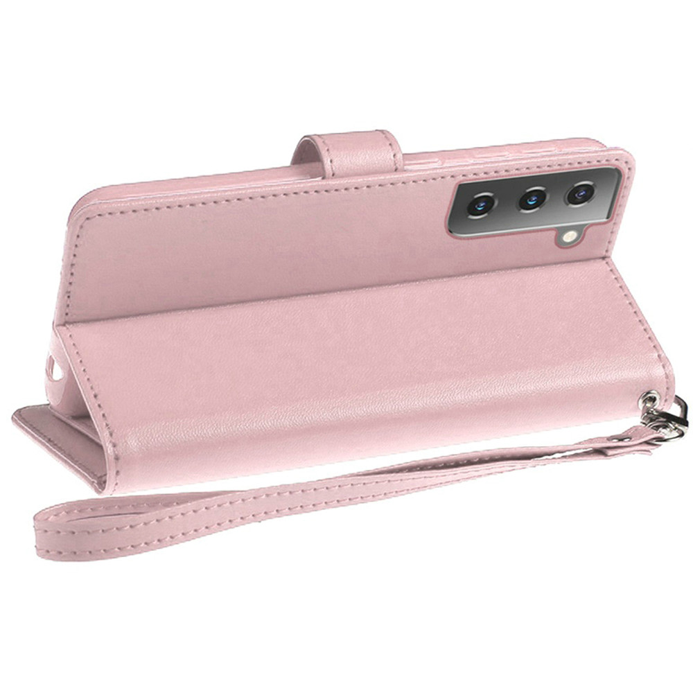 For Samsung Galaxy S21 Plus Wallet Case Leather Card Slot Dual Flip Pouch Cover - Picture 30 of 31