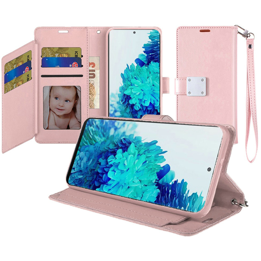 For Samsung Galaxy S21 Plus Wallet Case Leather Card Slot Dual Flip Pouch Cover - Picture 29 of 31