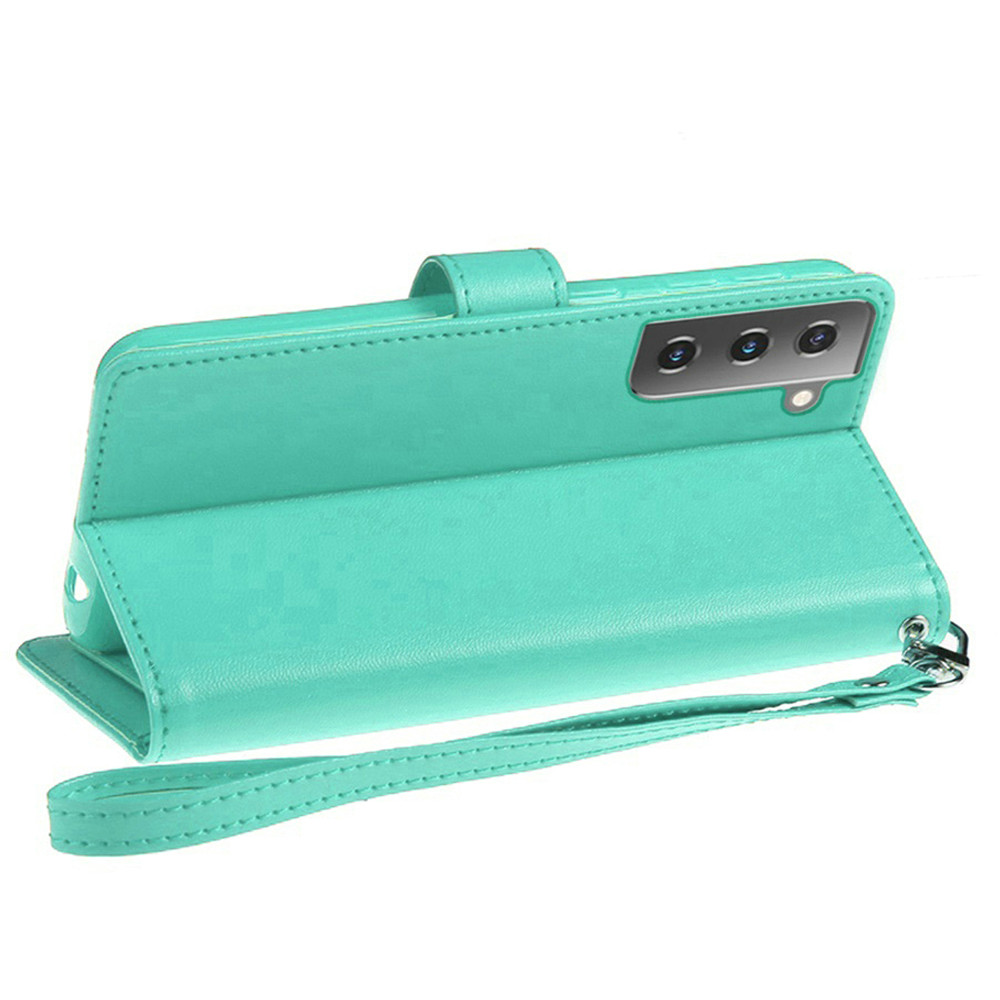 For Samsung Galaxy S21 Plus Wallet Case Leather Card Slot Dual Flip Pouch Cover - Picture 20 of 31