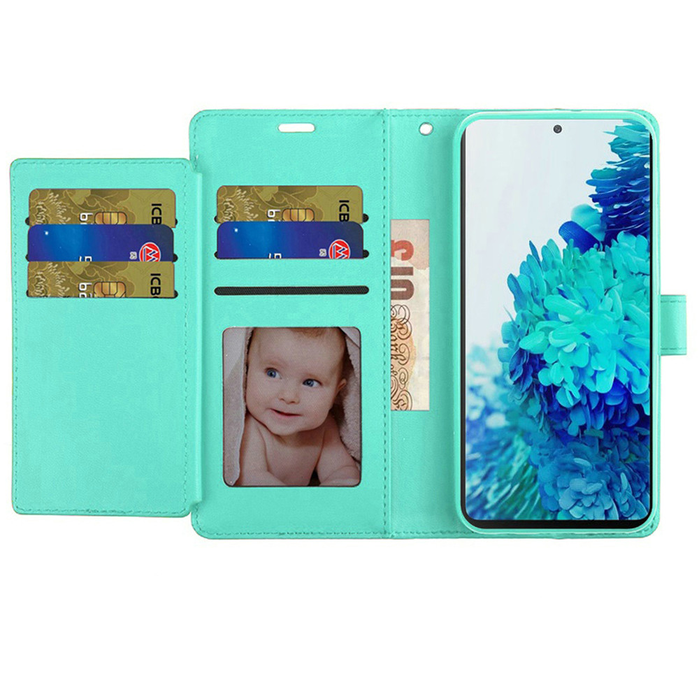 For Samsung Galaxy S21 Plus Wallet Case Leather Card Slot Dual Flip Pouch Cover - Picture 17 of 31