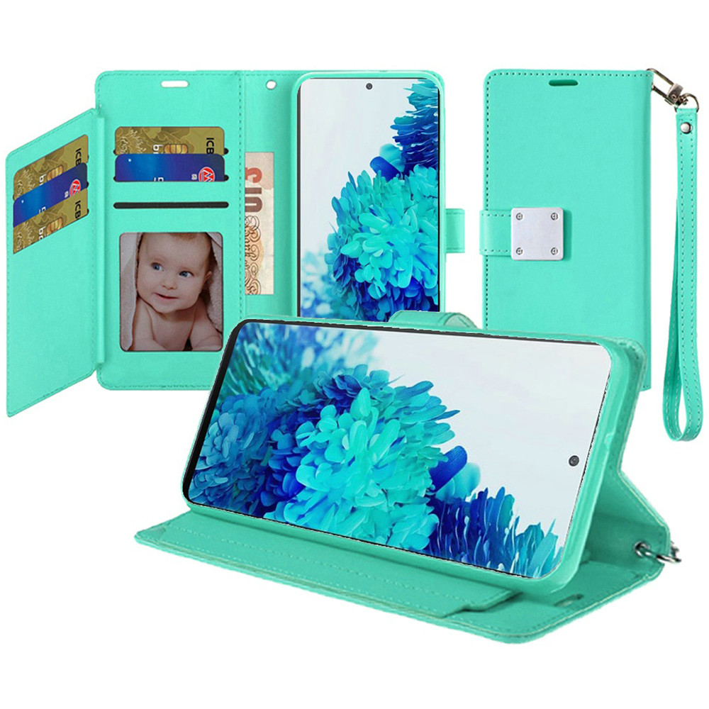 For Samsung Galaxy S21 Plus Wallet Case Leather Card Slot Dual Flip Pouch Cover - Picture 19 of 31