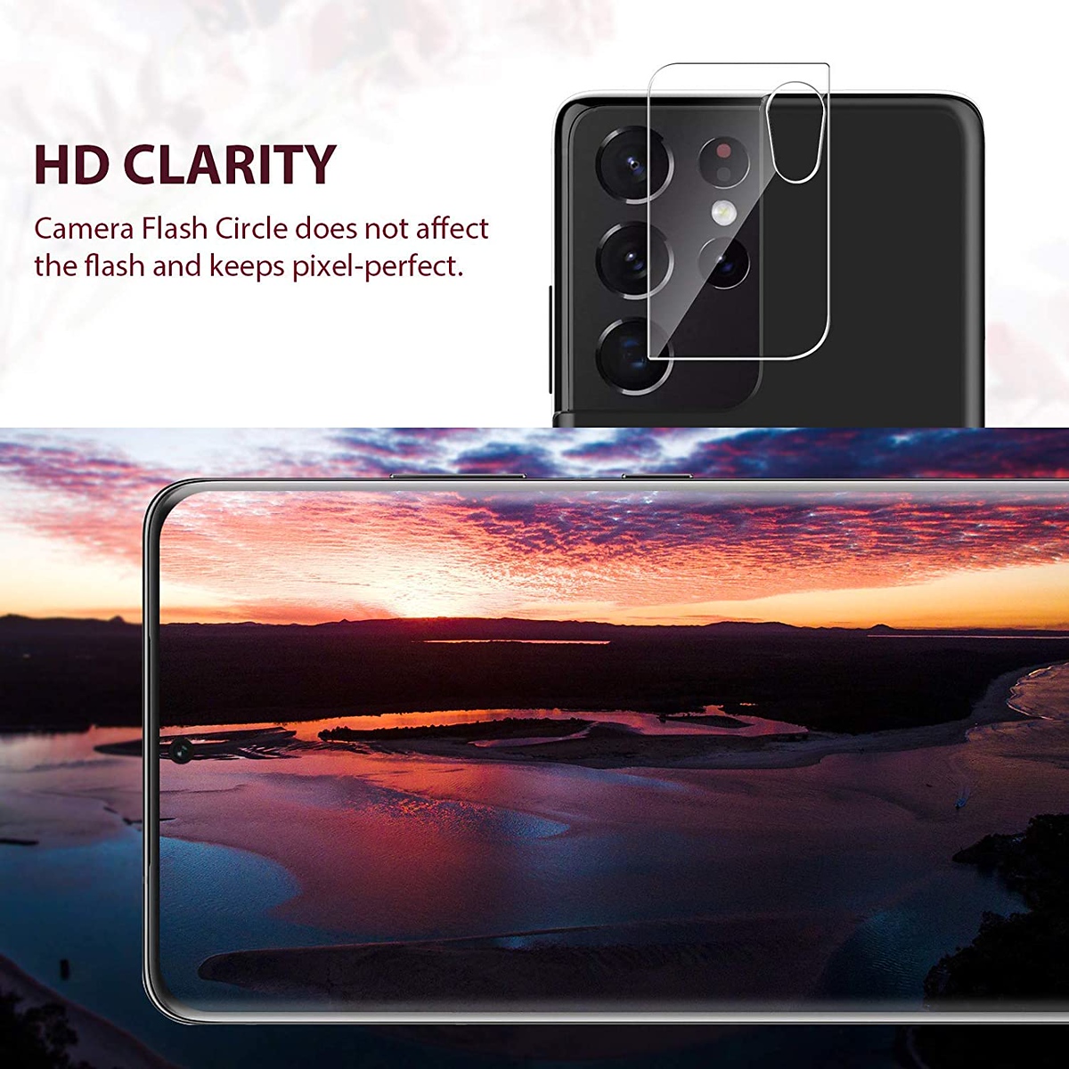 For Samsung Galaxy S21 Ultra Camera Lens Protector Tempered Glass Back HD Cover eBay