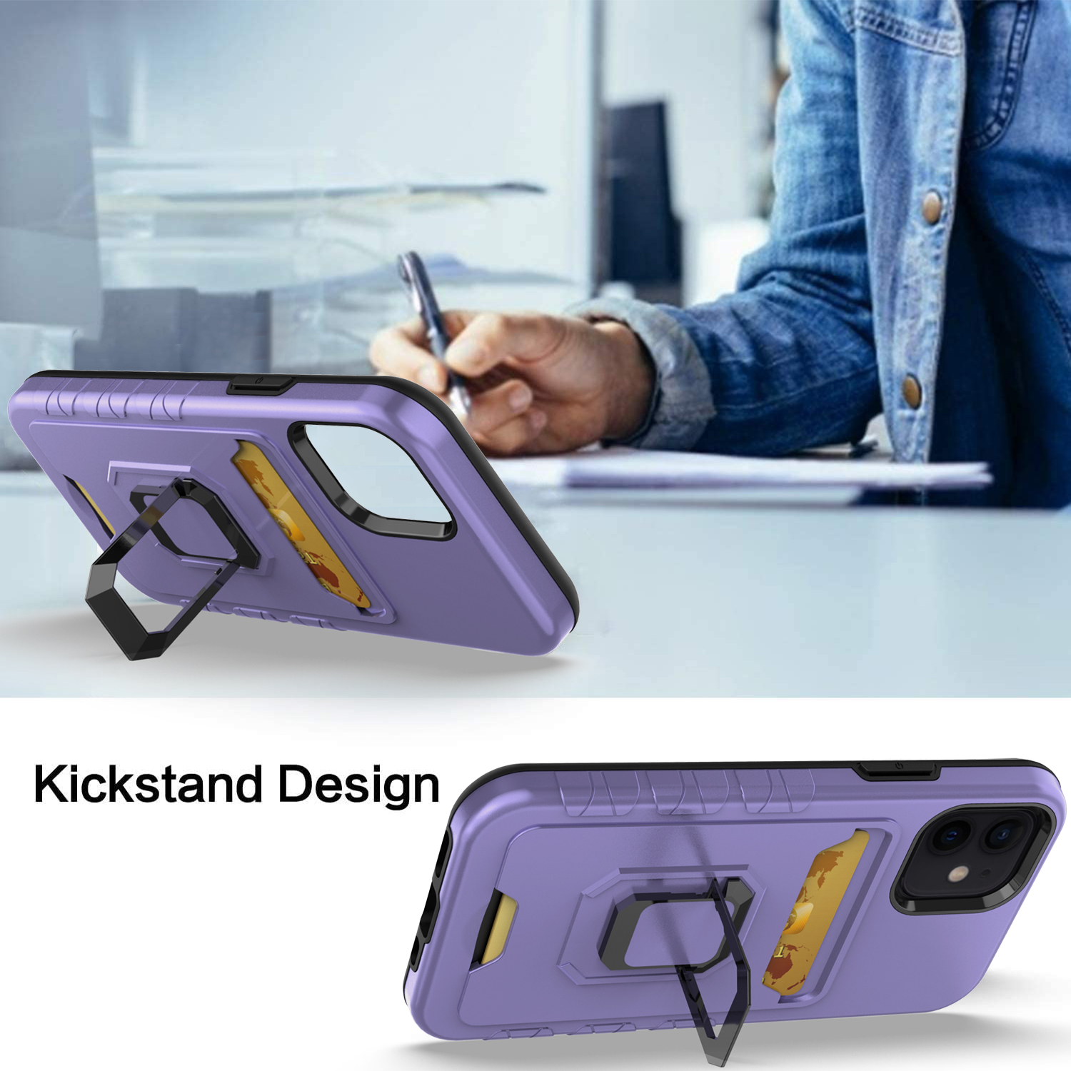 For Samsung Galaxy S22 /Plus Ultra Wallet Case with Credit Card Ring Stand Cover - Picture 30 of 49