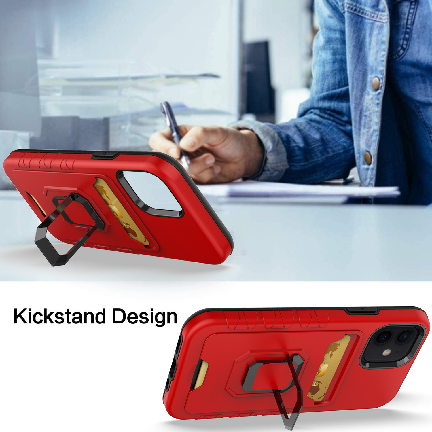 For Samsung Galaxy S22 /Plus Ultra Wallet Case with Credit Card Ring Stand Cover - Picture 36 of 49