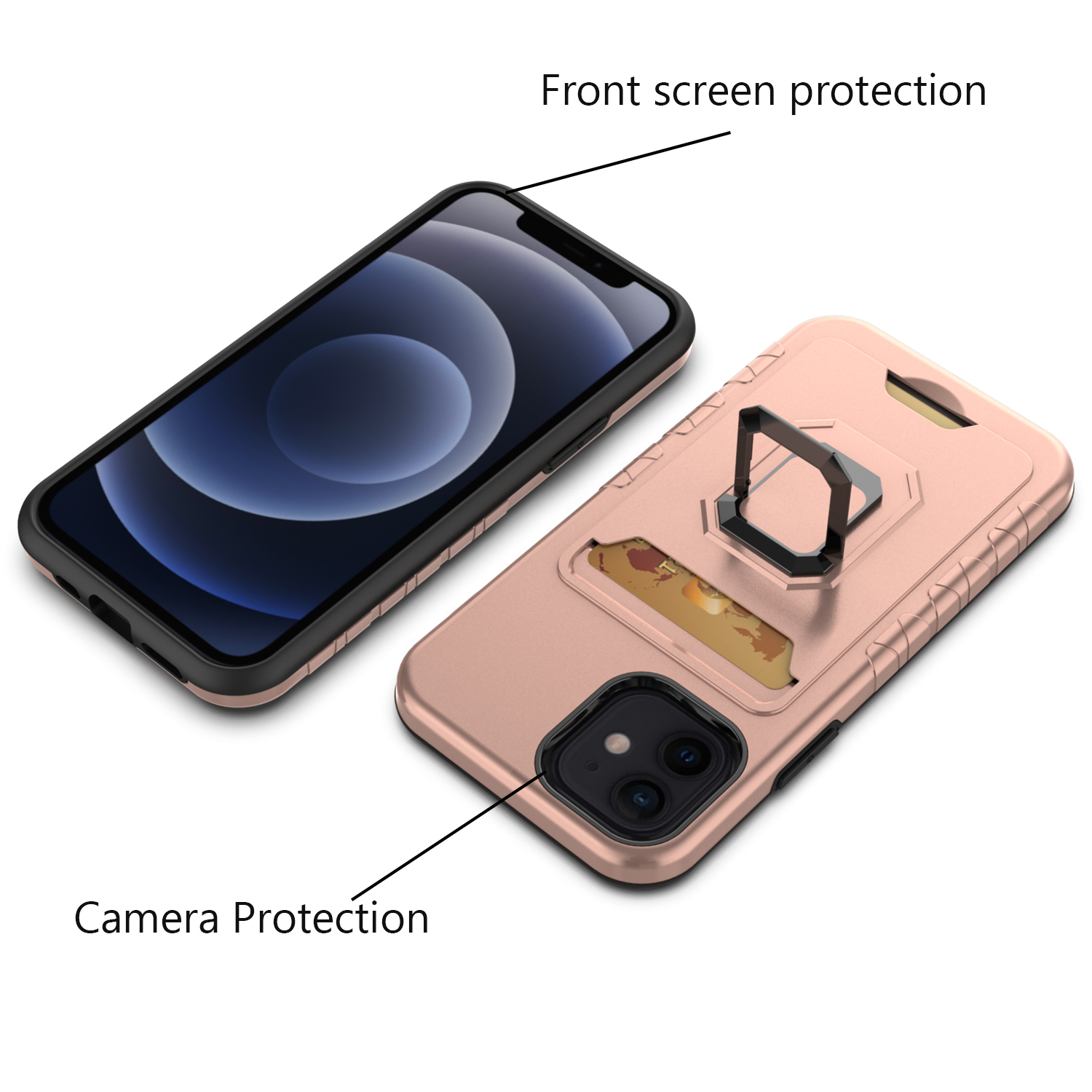 For Samsung Galaxy S22 /Plus Ultra Wallet Case with Credit Card Ring Stand Cover - Picture 41 of 49