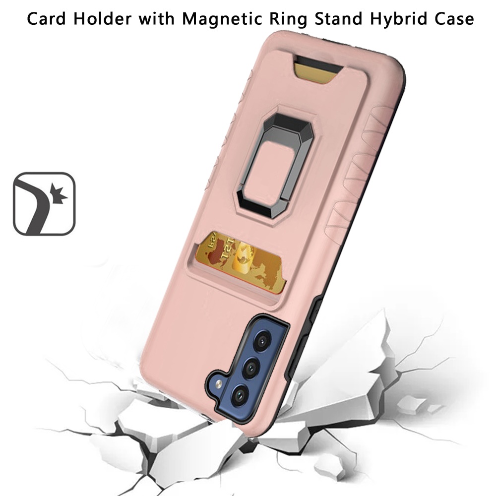 For Samsung Galaxy S22 /Plus Ultra Wallet Case with Credit Card Ring Stand Cover - Picture 39 of 49