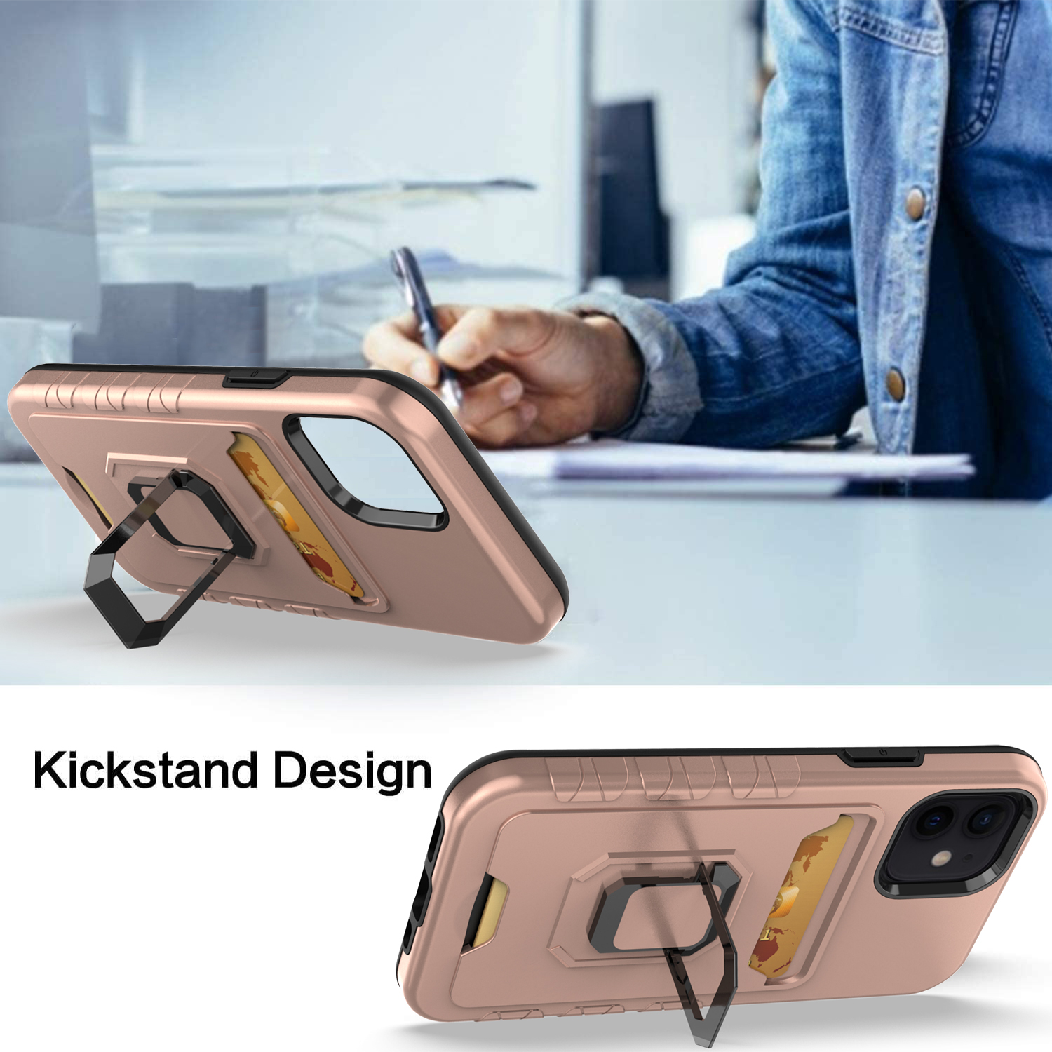 For Samsung Galaxy S22 /Plus Ultra Wallet Case with Credit Card Ring Stand Cover - Picture 42 of 49