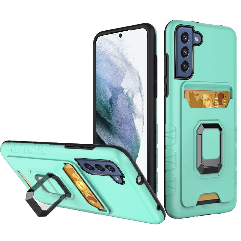 For Samsung Galaxy S22 /Plus Ultra Wallet Case with Credit Card Ring Stand Cover - Picture 44 of 49