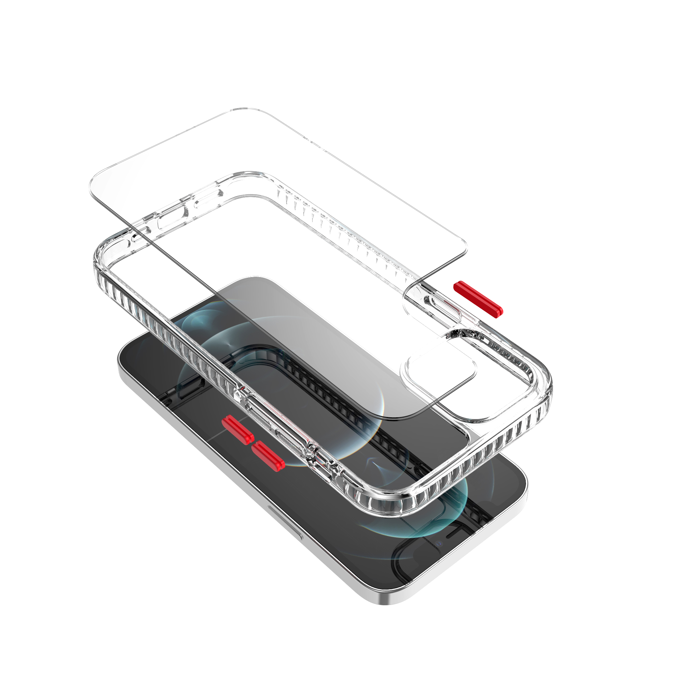 For Samsung Galaxy S22 Transparent Rugged Shockproof Hybrid PC Back Case Cover - Picture 31 of 31