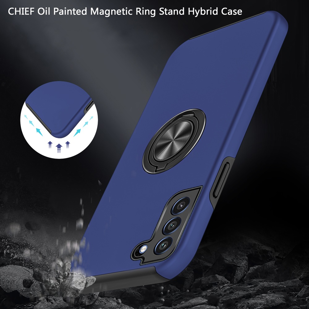 For Samsung Galaxy S22 /Plus Ultra Hybrid Invisible Ring Stand Holder Case Cover - Picture 16 of 46