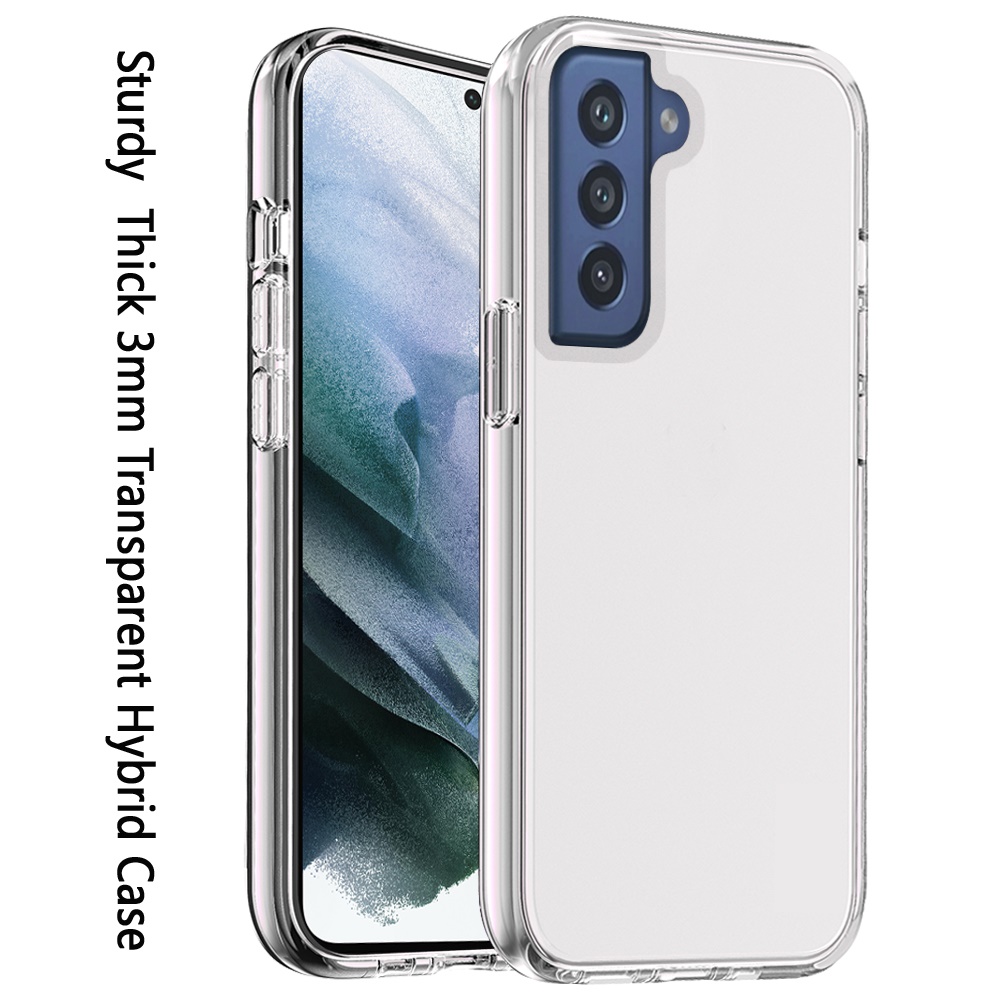 For Samsung Galaxy S22 /Plus Ultra Clear TPU Rubber Hybrid Slim Back Case Cover - Picture 10 of 29
