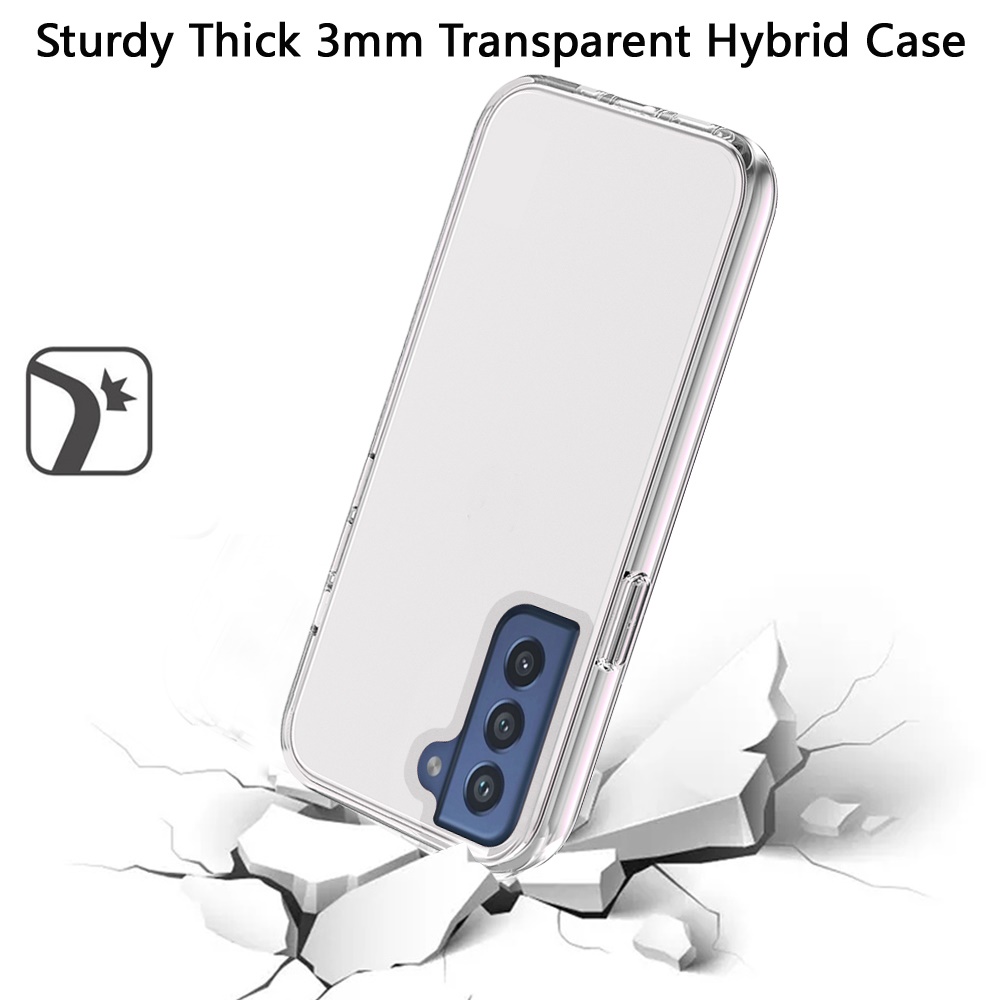 For Samsung Galaxy S22 /Plus Ultra Clear TPU Rubber Hybrid Slim Back Case Cover - Picture 11 of 29