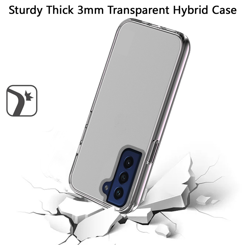 For Samsung Galaxy S22 /Plus Ultra Clear TPU Rubber Hybrid Slim Back Case Cover - Picture 25 of 29
