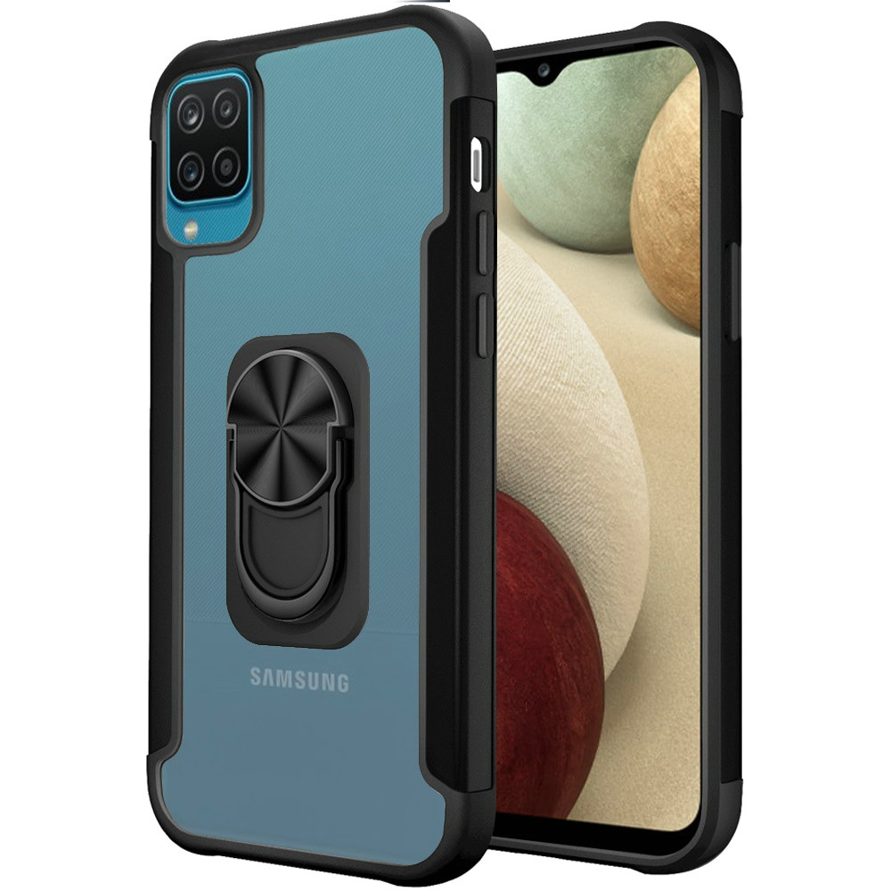 For Samsung Galaxy S22 Ultra Clear Stand Design Hybrid Ring Holder Case Cover - Picture 16 of 28