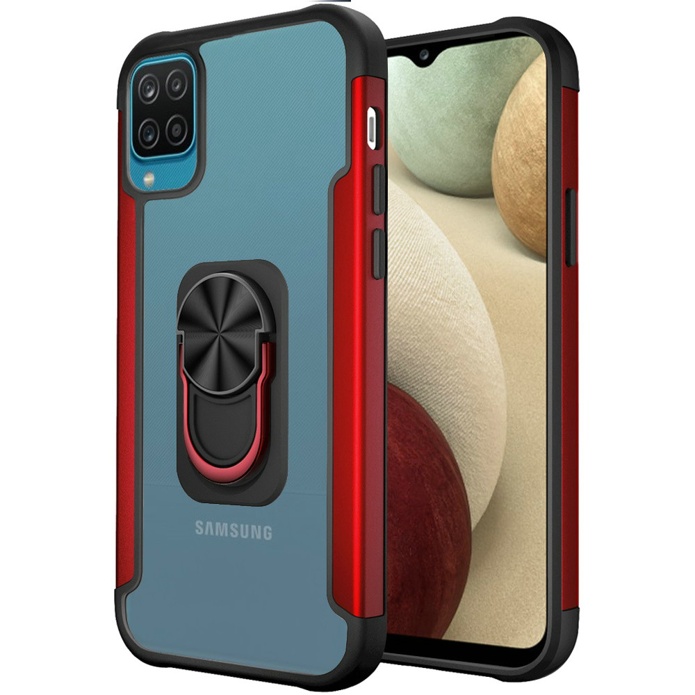 For Samsung Galaxy S22 Ultra Clear Stand Design Hybrid Ring Holder Case Cover - Picture 25 of 28