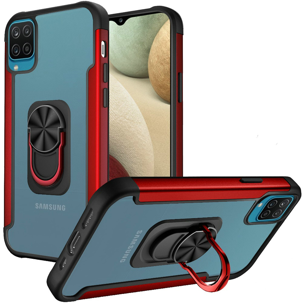 For Samsung Galaxy S22 Ultra Clear Stand Design Hybrid Ring Holder Case Cover - Picture 26 of 28