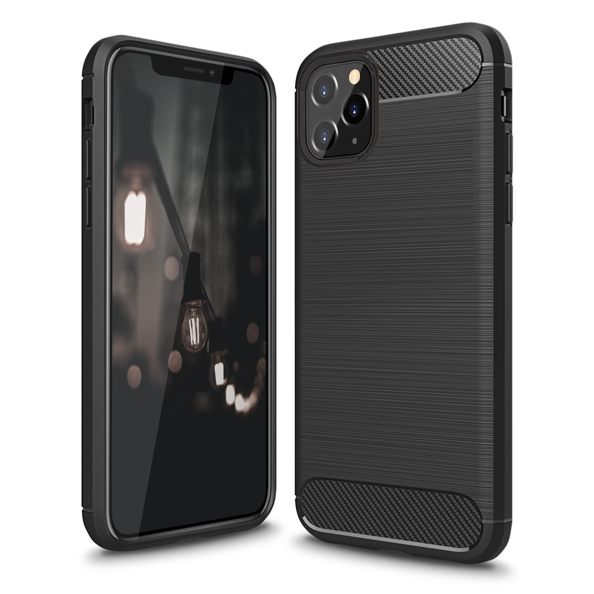 For Google Pixel 7/7 Pro Carbon Fiber Silicone Rubber Brushed Texture Case Cover - Picture 19 of 37