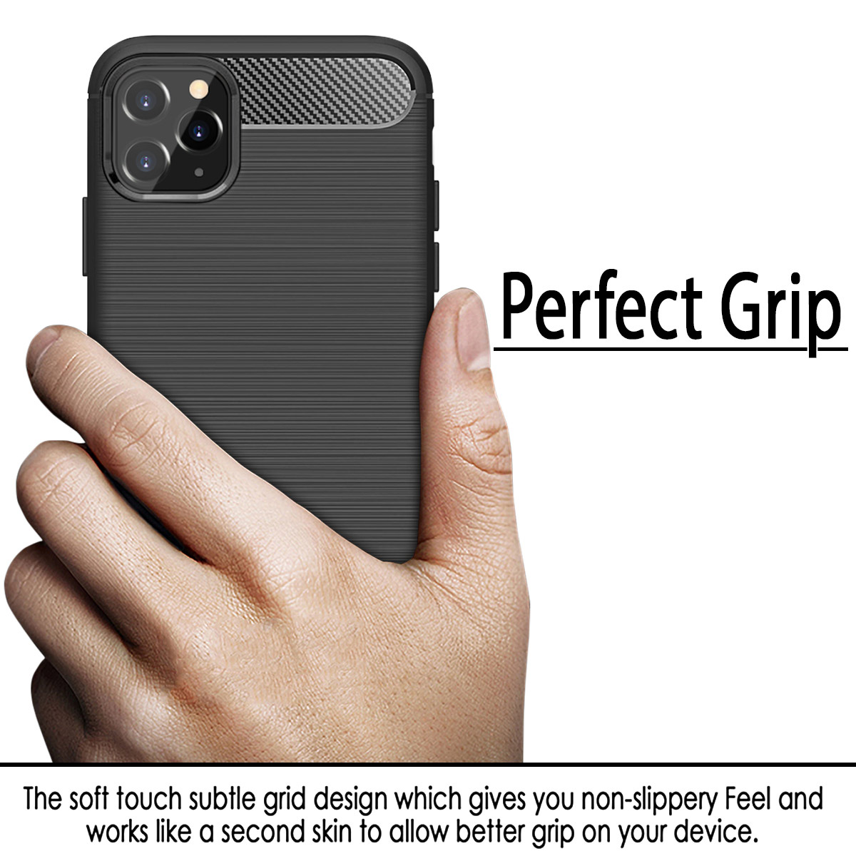 For Google Pixel 7/7 Pro Carbon Fiber Silicone Rubber Brushed Texture Case Cover - Picture 17 of 37