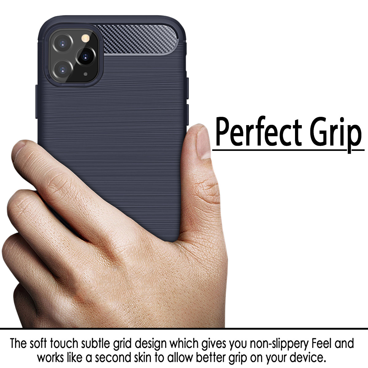For Google Pixel 7/7 Pro Carbon Fiber Silicone Rubber Brushed Texture Case Cover - Picture 26 of 37