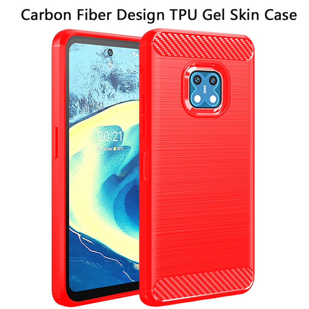 For Google Pixel 7/7 Pro Carbon Fiber Silicone Rubber Brushed Texture Case Cover - Picture 33 of 37