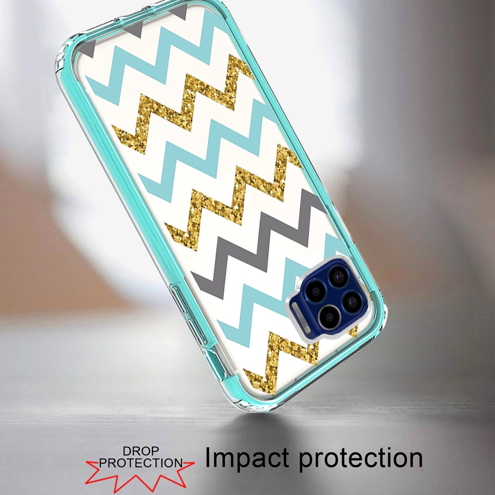For Google Pixel 7 Floral Design Hybrid Armor Hard Rubber TPU Frame Case Cover - Picture 35 of 40